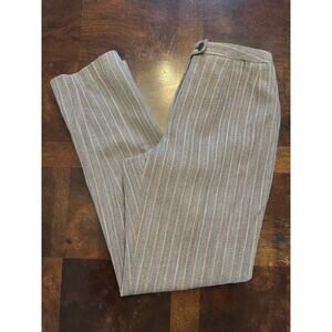 VTG Harvé Benard Bernard Holtzman 100% Wool Dress Pants Size 6 High Waist Lined
